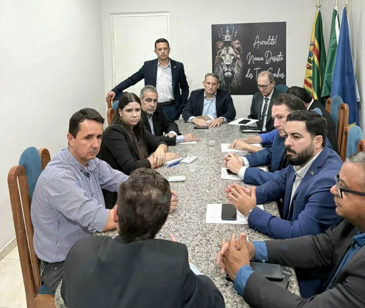 Imagem de compartilhamento para o artigo Prefeito Rodrigo Freitas e Câmara de Cassilândia se reúnem e alinham destinação de emendas  da MS Todo dia